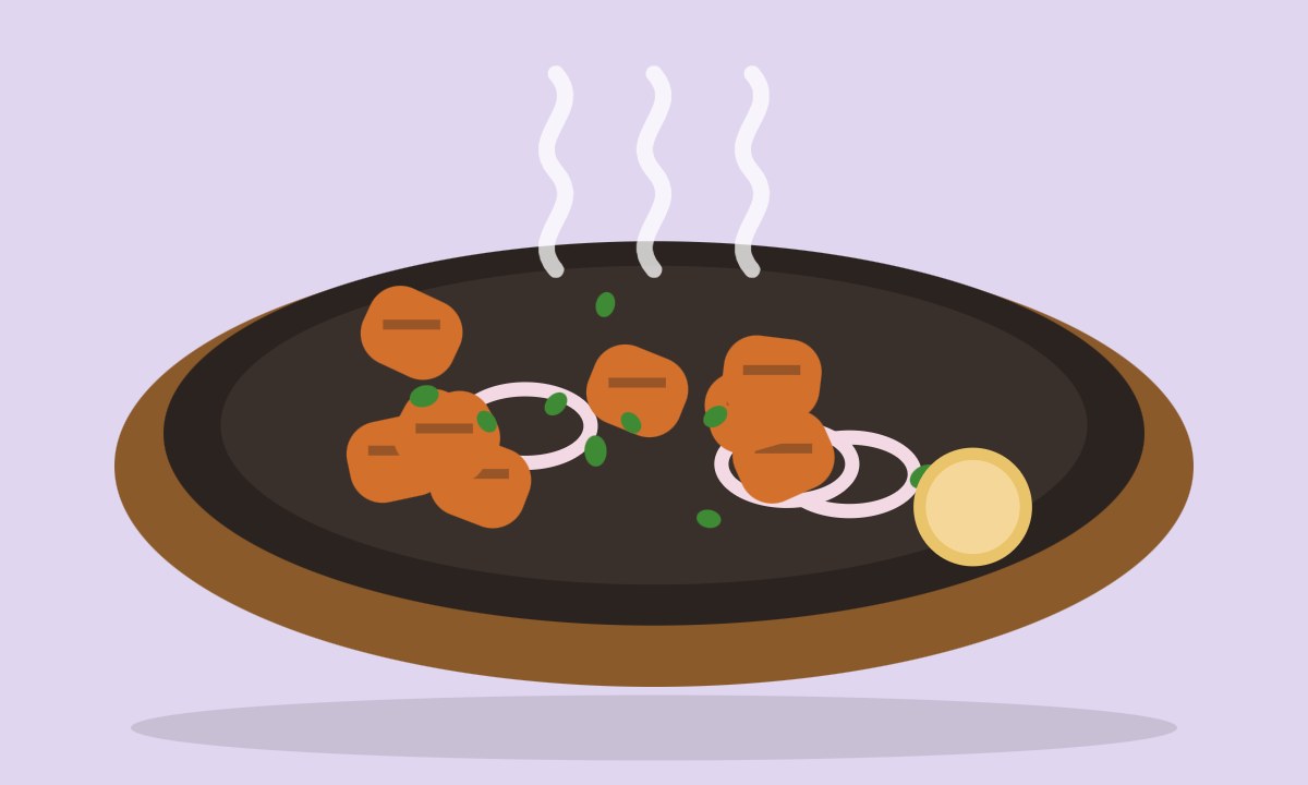 A drawing of Afghani Chicken Tikka
