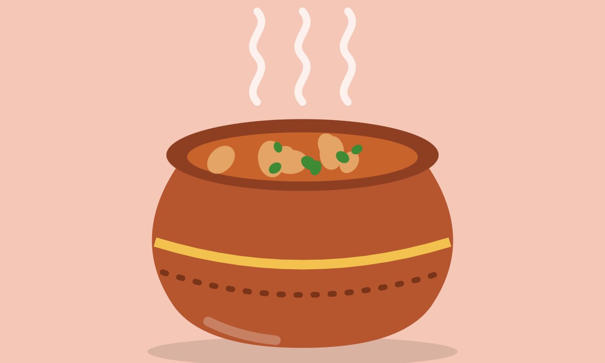 A drawing of Aloo Gobi