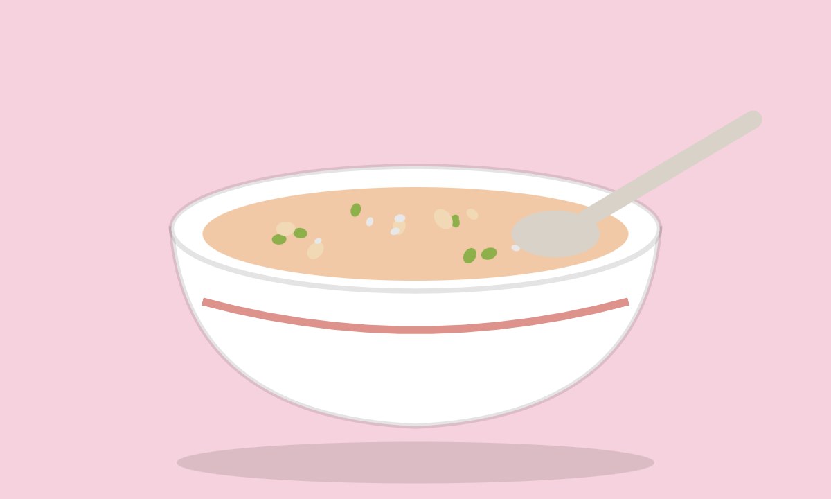A drawing of Besan Laddu