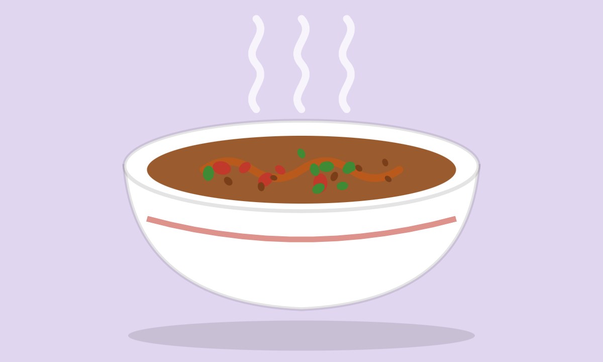 A drawing of Daal Makhni