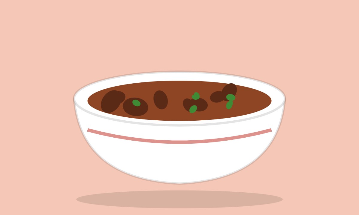 A drawing of Gajar Methi Gosht
