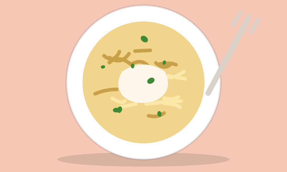A drawing of Macaroni and Cheese