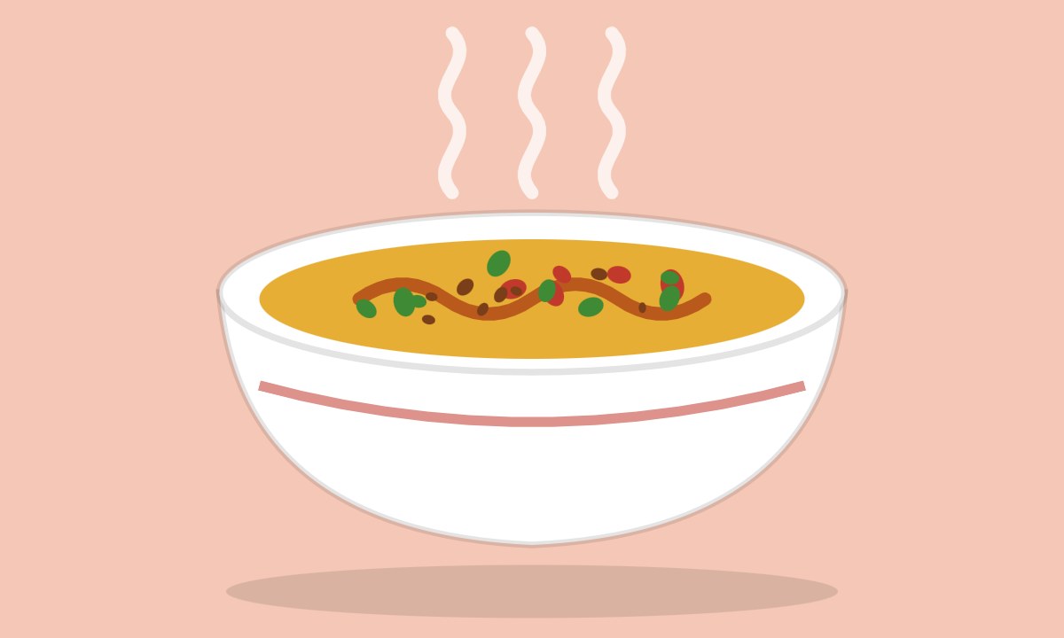 A drawing of Masoor ki Daal