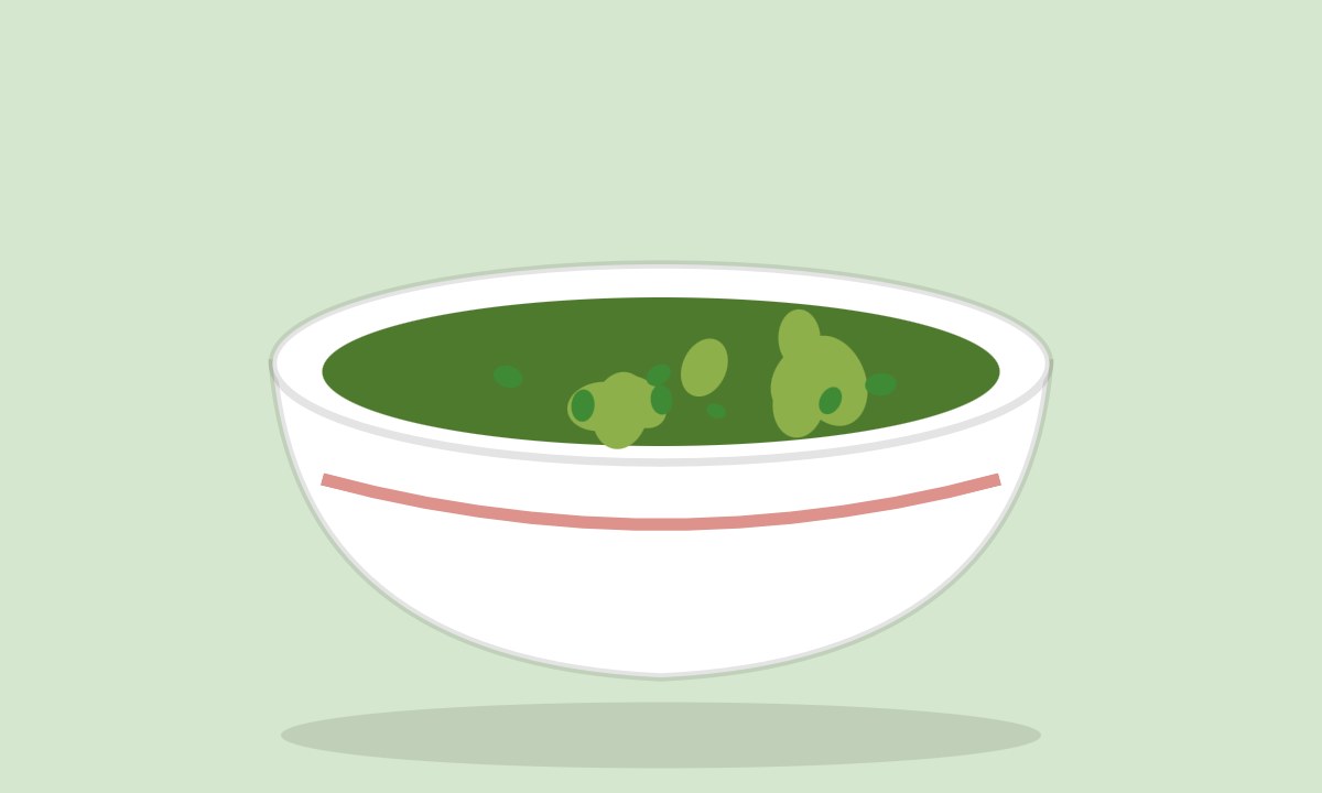 A drawing of Mint Mayo Dip