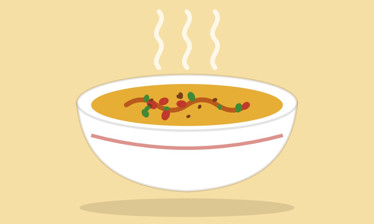 A drawing of Moong ki Daal