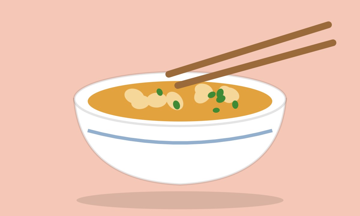 A drawing of Prawns in Garlic Sauce