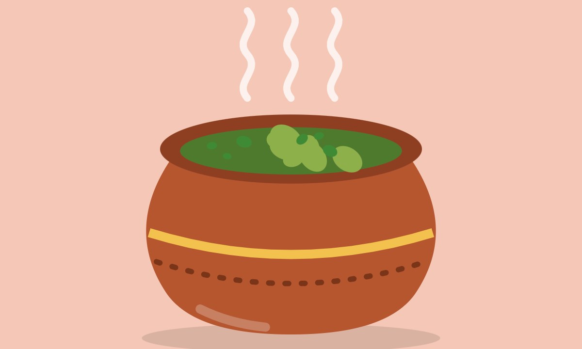 A drawing of Saag