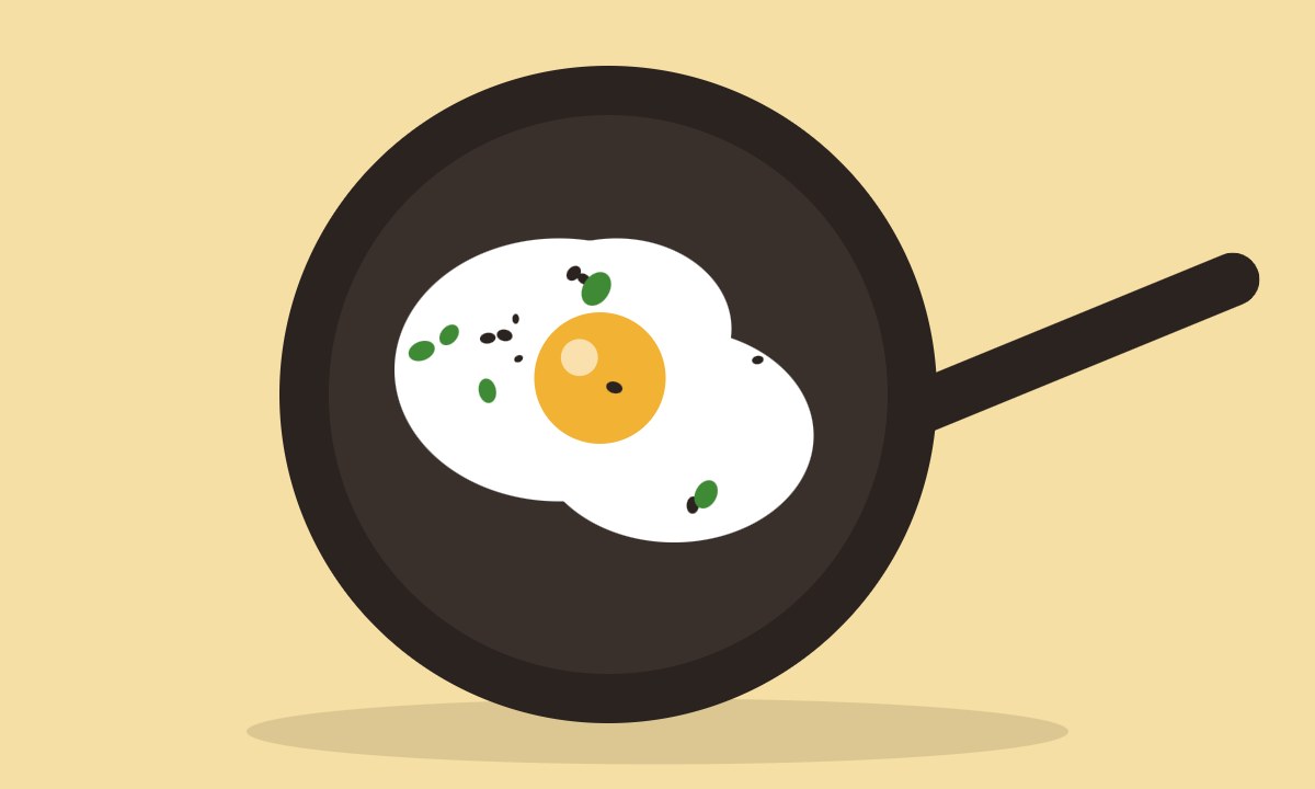 A drawing of Shakshuka