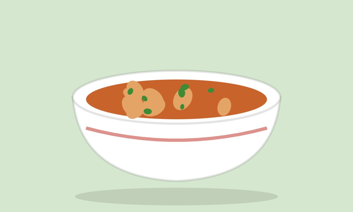 A drawing of Tomato Chutney